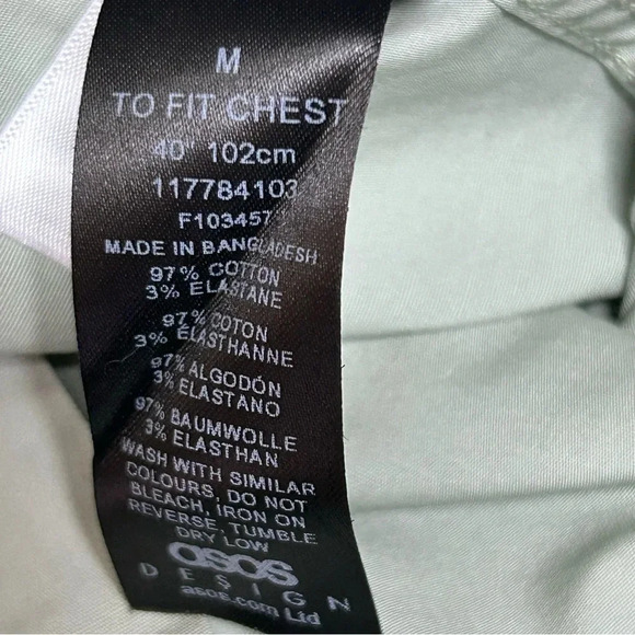 ASOS Design Long Sleeve Button Down Shirt - Picture 5 of 5